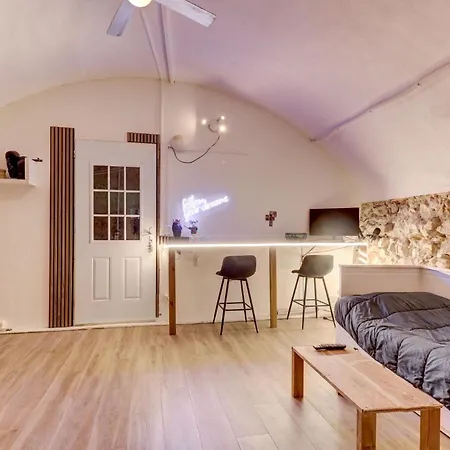 Les Palmiers 4pers Wifi Ac Apartmán *